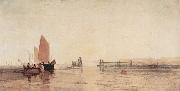 Joseph Mallord William Turner Die Chain-Pier von Brighton Spain oil painting artist